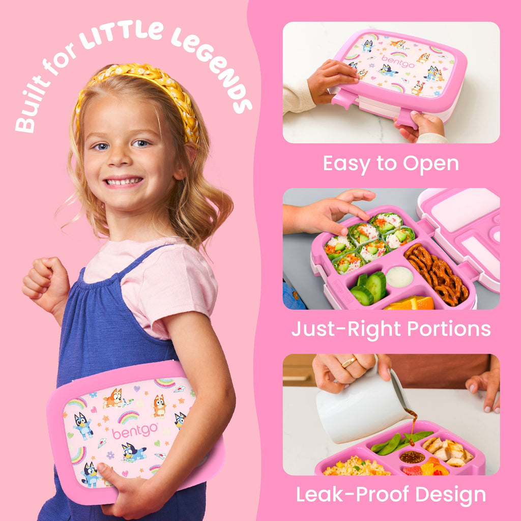 Bentgo + Bluey Kids Prints Lunch Box